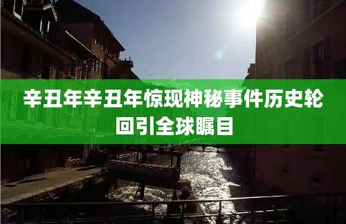 辛丑年辛丑年惊现神秘事件历史轮回引全球瞩目