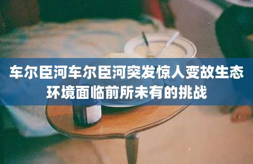 车尔臣河车尔臣河突发惊人变故生态环境面临前所未有的挑战