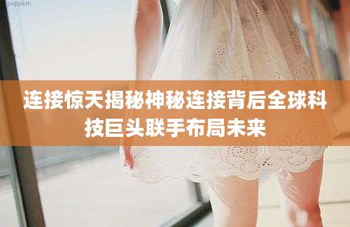 连接惊天揭秘神秘连接背后全球科技巨头联手布局未来